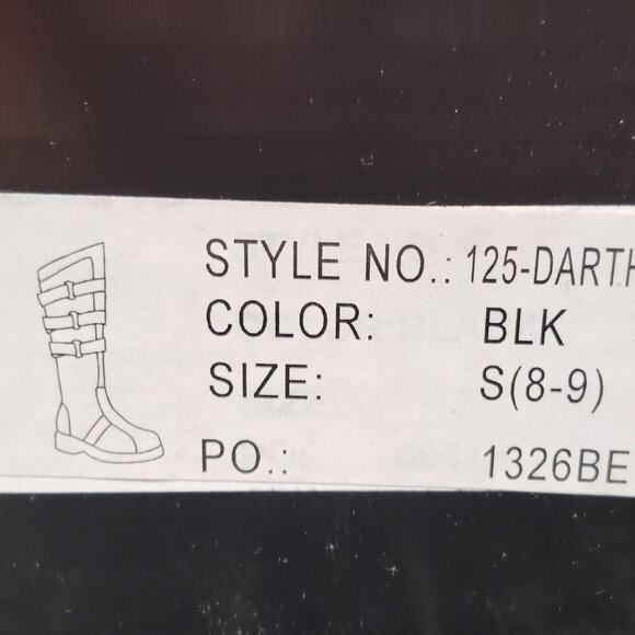 Ellie Shoes 1031 Darth 3-Buckle Men’s Boots, Black, Small (8/9), Knee-High Boots main image 7